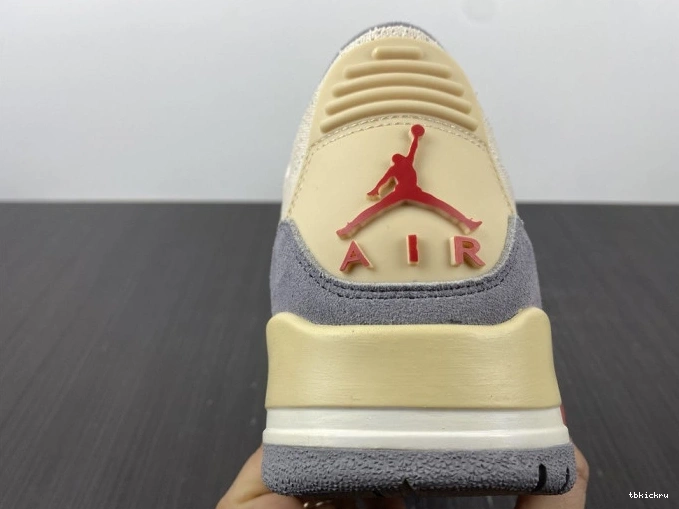 Reps TBkick 3 Jordan Retro Air DH7139-100 Muslin 0817